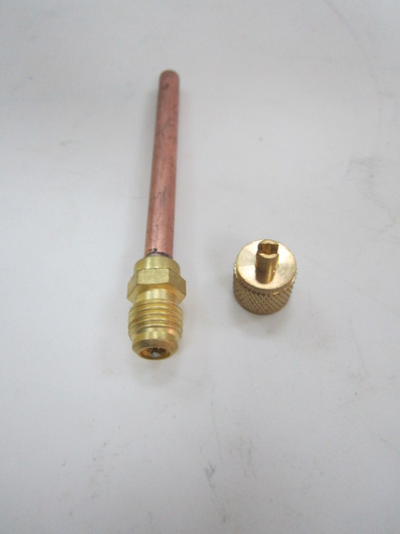 Клапан Шредера SU-04S 1/4х0,4 длина 100 мм